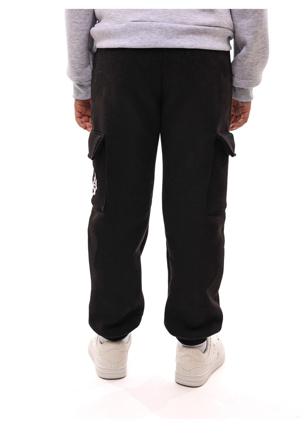 Черные зимние брюки No Brand