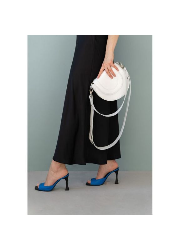 Сумка женская кожаная через плечо Mandy белая The Wings (302009287)