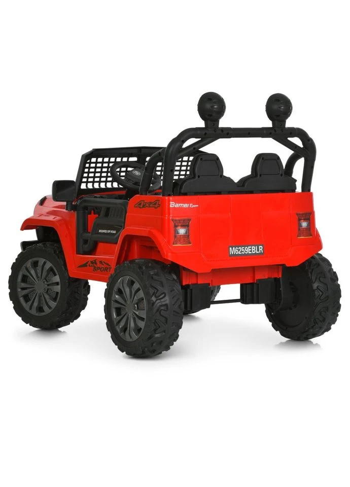 Дитячий електромобіль Джип M 6259EBLR-3(24V) до 50 кг Bambi (385424501)