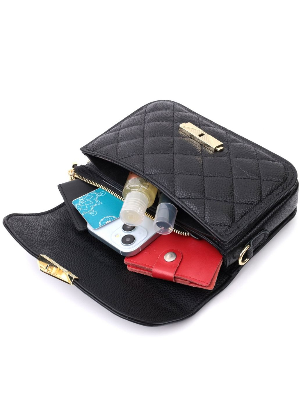 Женская кожаная сумка 21х14,5х8,5 см Vintage (315869173)