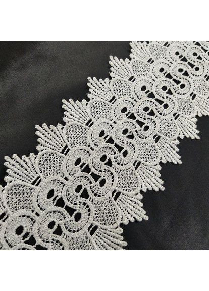 Кружево макраме 9см (20 м) Цвет белый (23-Y12169-1) Plus-plus (352751729)
