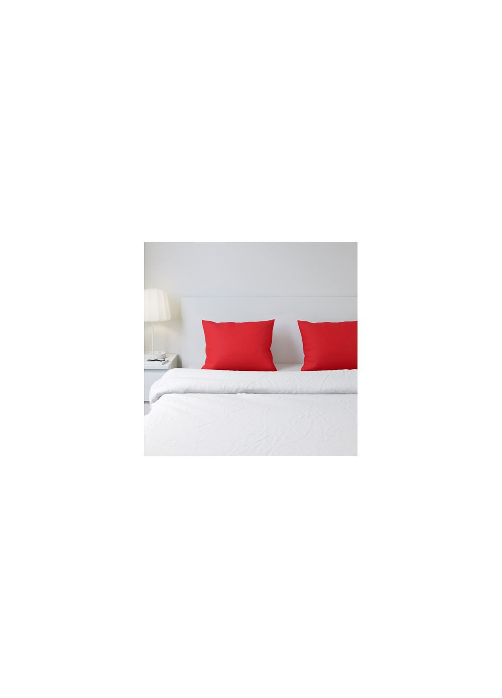 Наволочка на подушку 2 шт червоний IKEA (272150588)