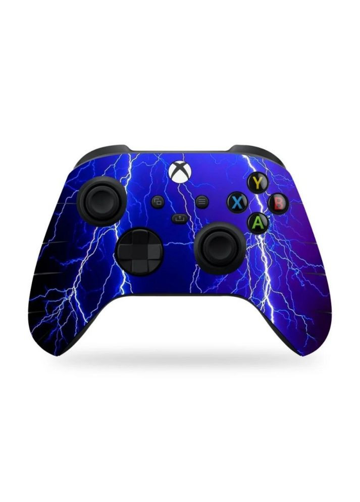 Вінілова наклейка SONGYI для геймпада Xbox Series X/S Blue lightning No Brand (366304002)
