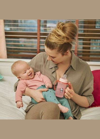 Кружка тренувальна EasyStart 240 мл -Sweet fun рожева 35/208_pin Canpol Babies (301589784)