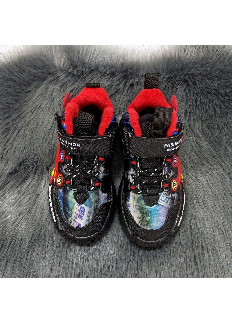 Черные демисезонные кроссовки подростковые Paliament