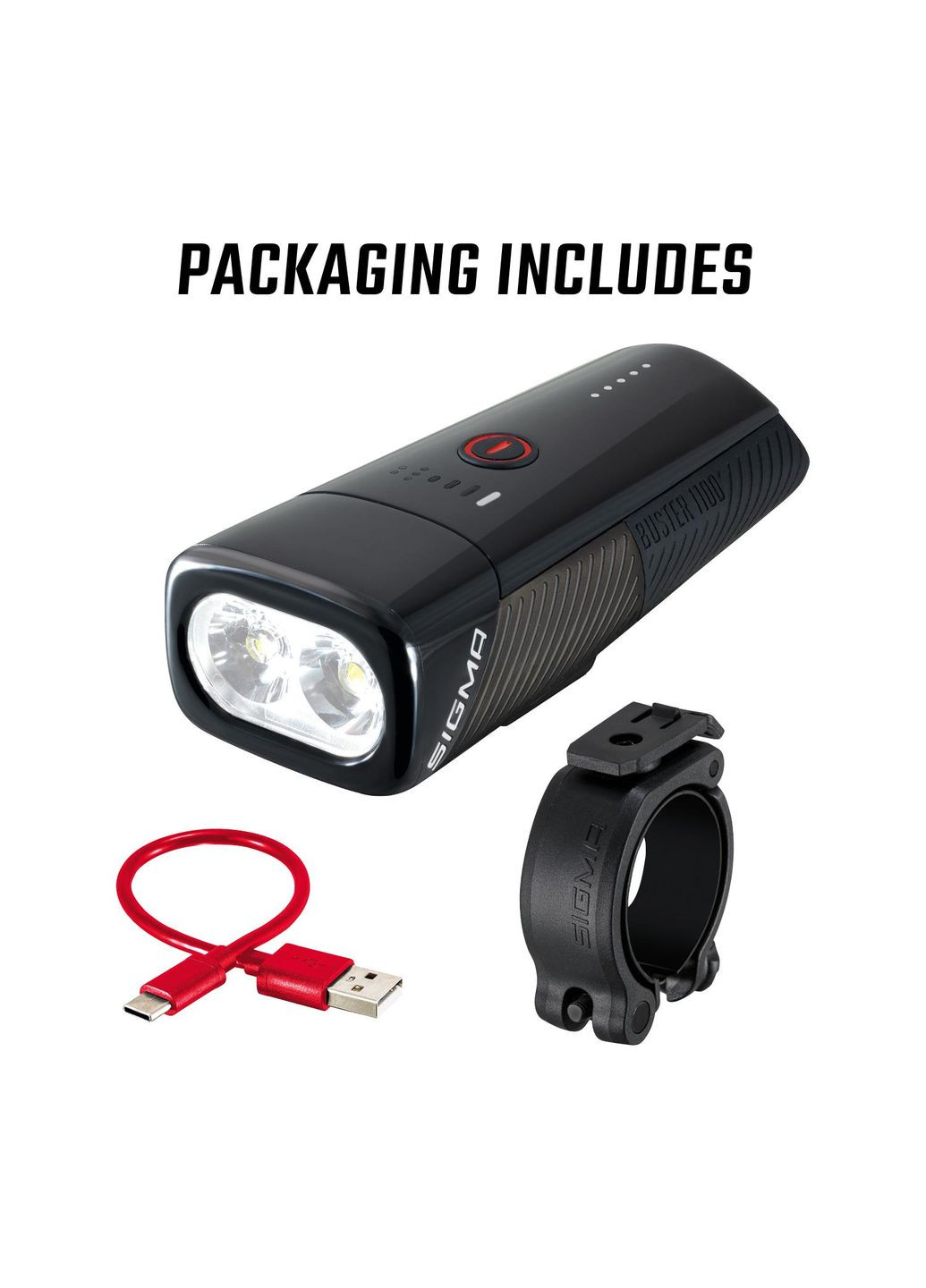 Фара передняя Buster 1100 FL (OBP985) Sigma (334100444)