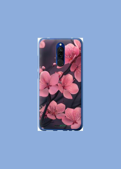 Чохол на Xiaomi Redmi 8 Пурпурова сакура "6075t-1806-2448" Endorphone (348082778)