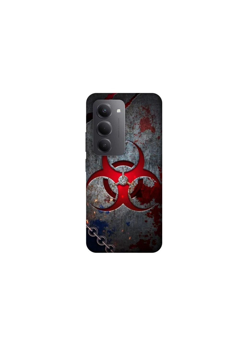 Чехол на Xiaomi Redmi 15 (Global) Радиация v3 Frontalka (384581966)