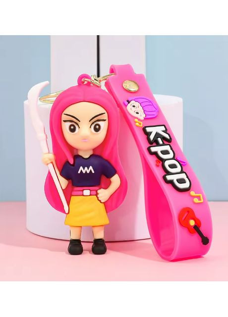 Брелок Кейпоп охотницы на демонов Мира K-Pop Demon Hunters Mira Huntr/x детский на рюкзак, ключи игрушка 8 см Shantou (372012965)