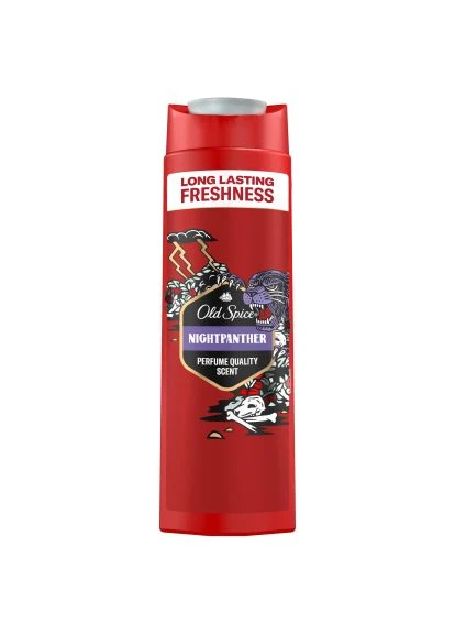 Гель для душа Night Panther 400 мл (8700216875615) Old Spice Night Panther 400 мл (400241908)