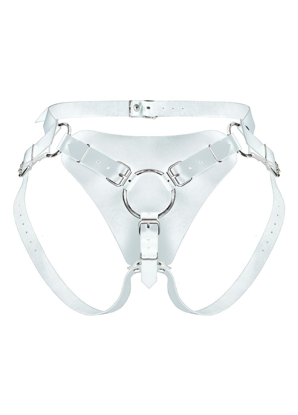 Трусики для страпона Strap-on Harness White - CherryLove Feral Feelings (293819375)