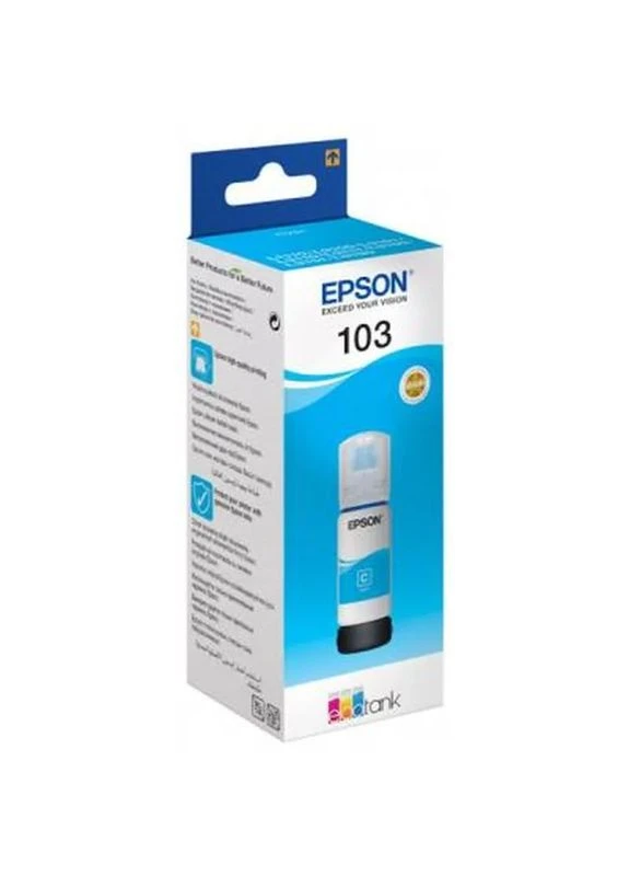 Контейнер с чернилами 103 Cyan (C13T00S24A) Epson (399276832)