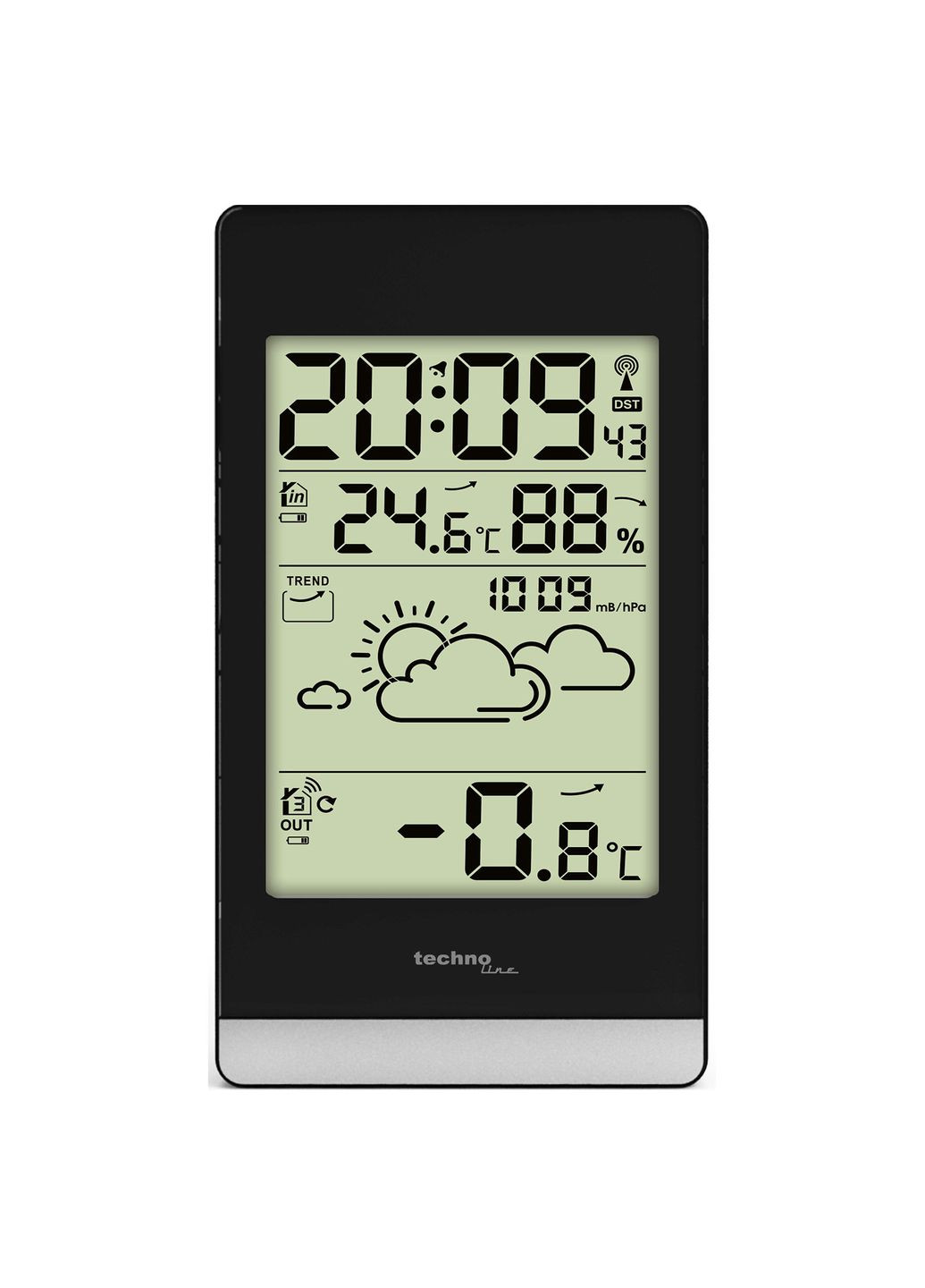 Метеостанция WS9132 Black (WS9132) Technoline (315341906)