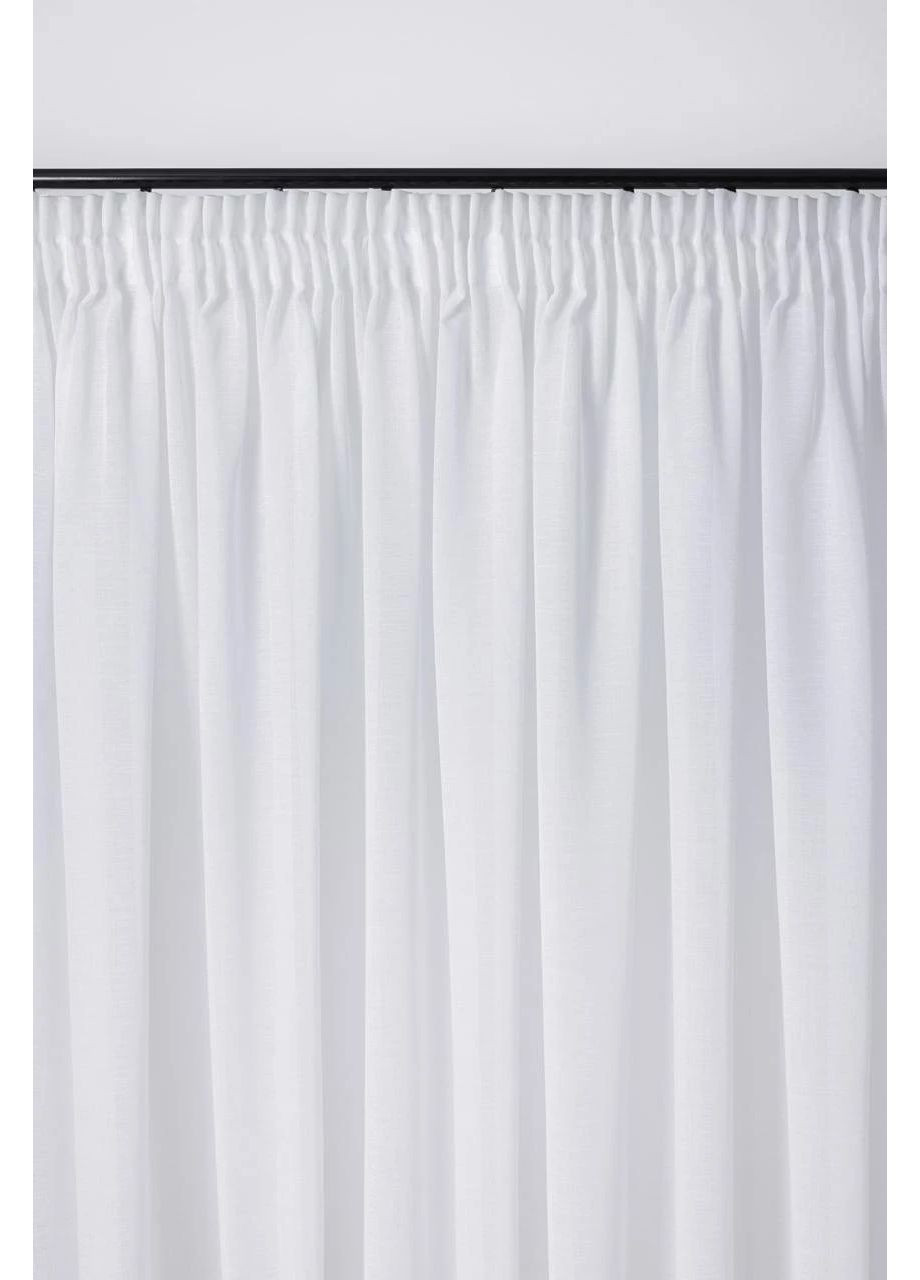 Льняная тюль 3,5м х от 2,5м до 3м HYGG (370598693)