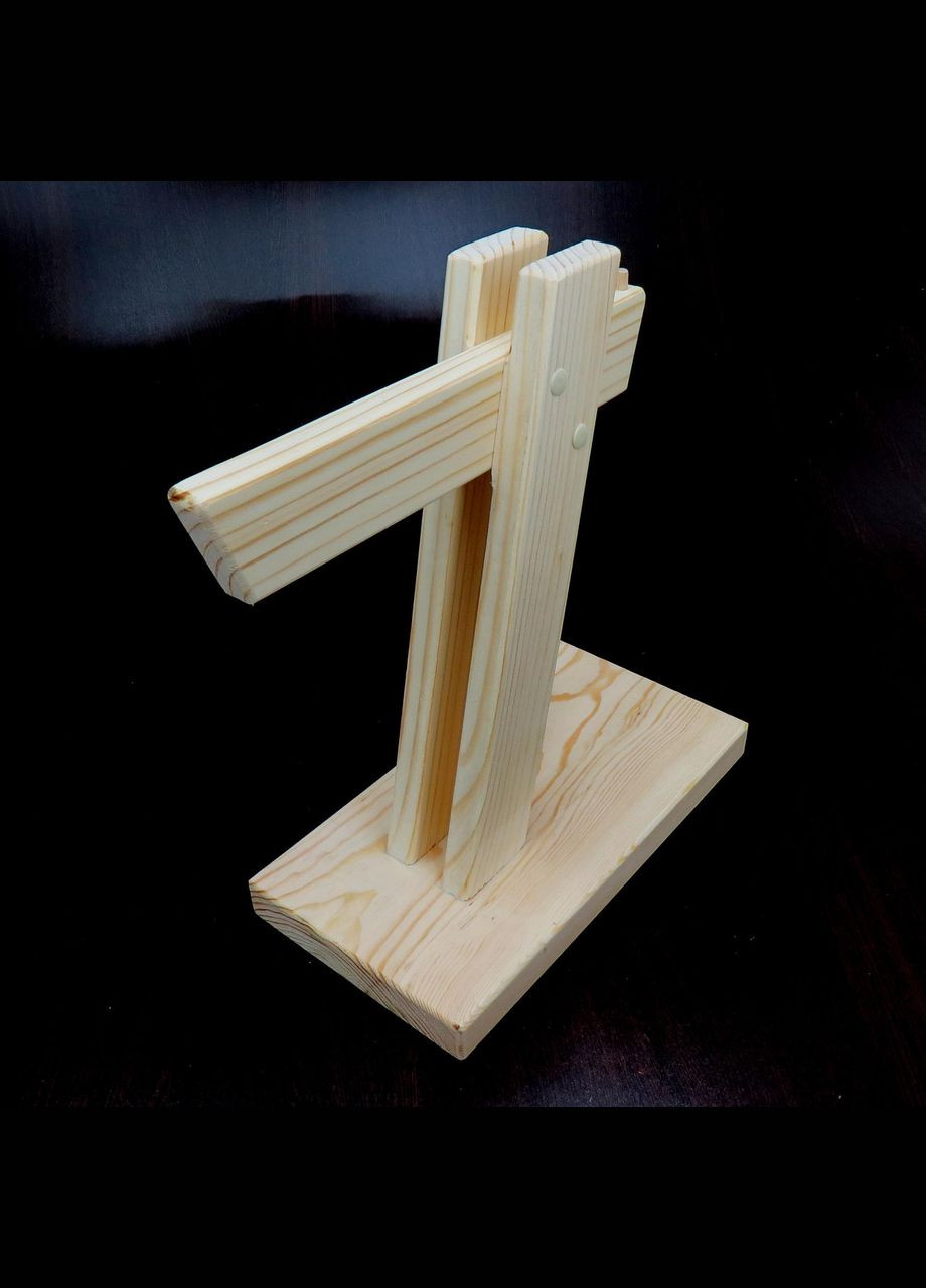 Стійка для навушників з дерева Кролл бланже (НУП-000901) No Brand (328414274)