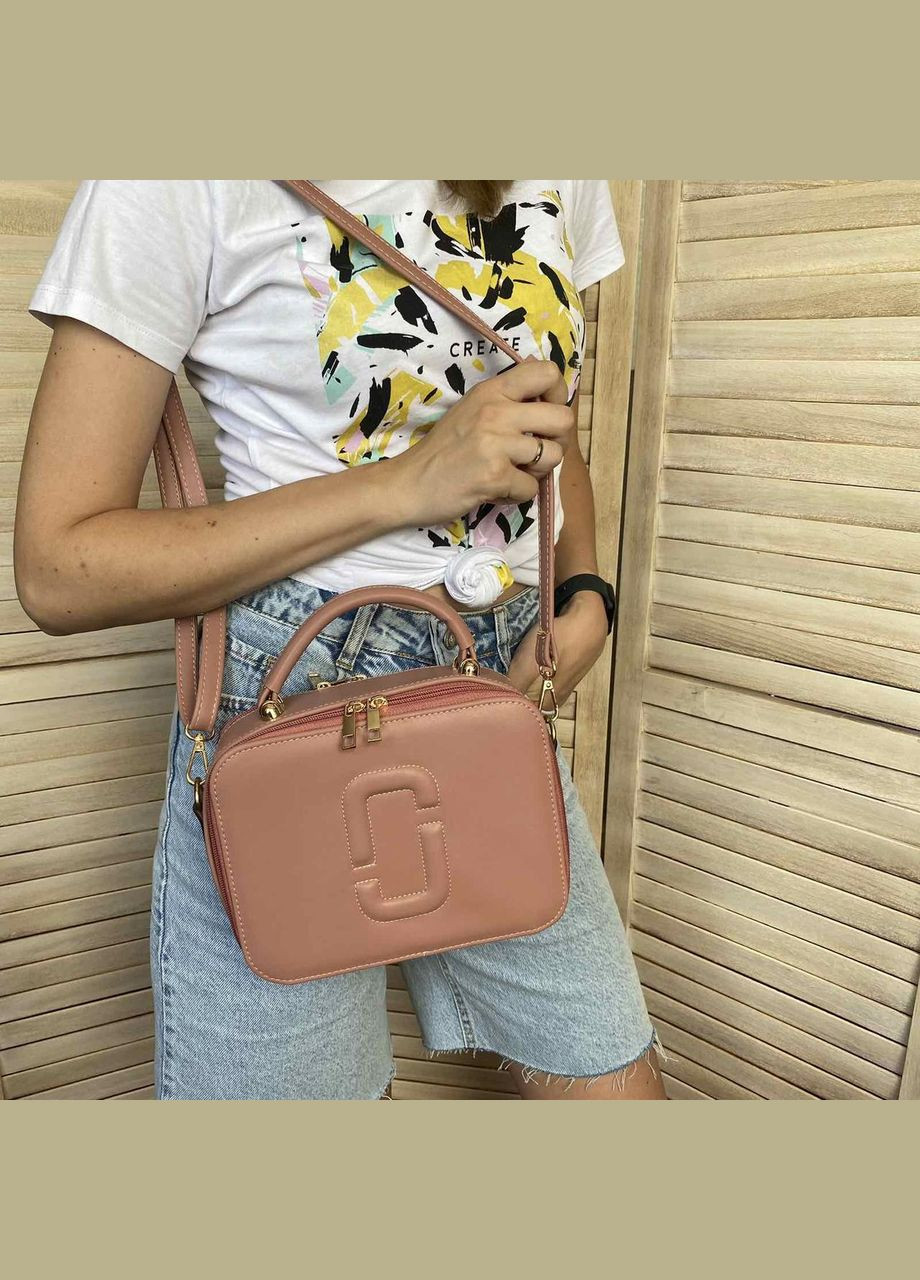 Яркая женская мини сумочка через плечо Marc каркасная голубая сумка Jacobs (334729478)