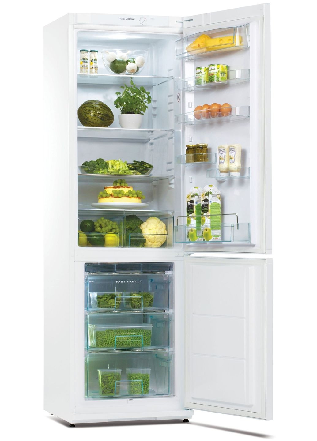 Холодильник з нижн. мороз., 194.5x60х65, холод.відд.-233л, мороз.відд.-88л, 2дв., A++, ST, SNAIGE (314834585)