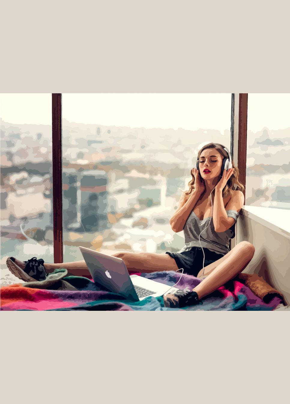 Картина за номерами. "Відчуй мить" 40 * 50 см 10208-AC Art Craft (330606250)