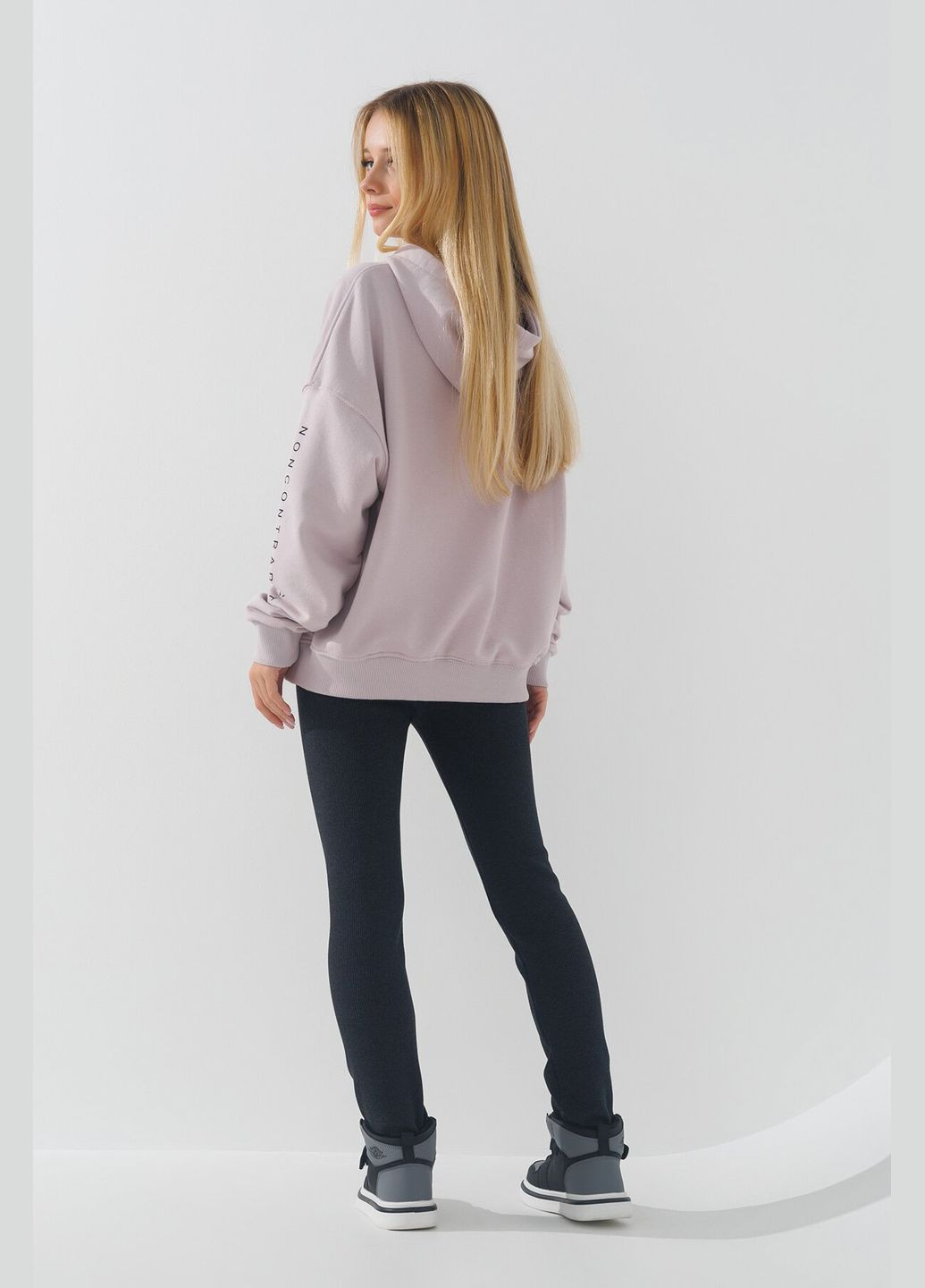 Темно-серые повседневный зимние брюки Lizi Kids