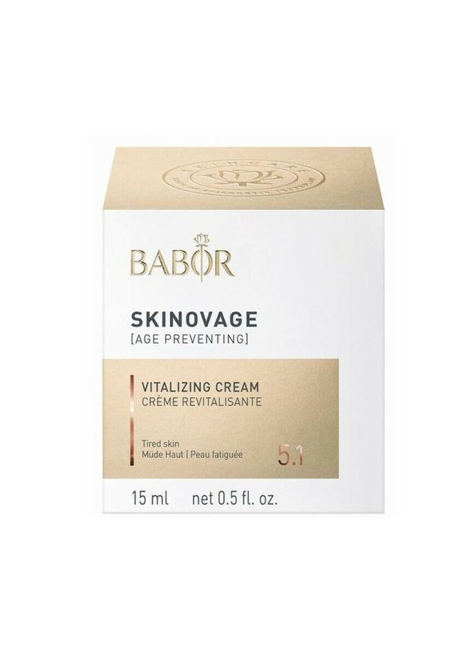 Оживляючий крем SKINOVAGE Vitalizing Cream для сухої шкіри обличчя 15 мл Babor (280265761)