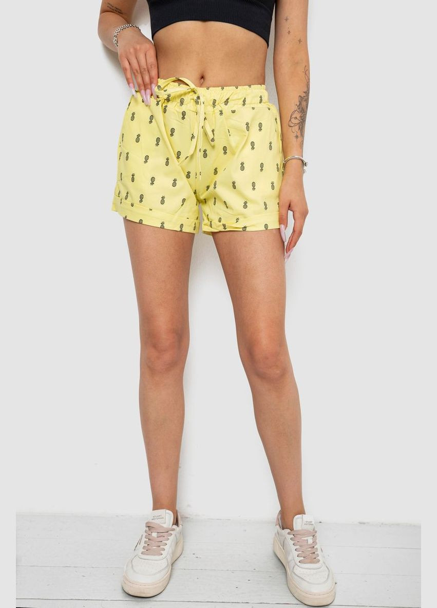 Шорты женские с принтом Anello 238R7164-2 (338793191)