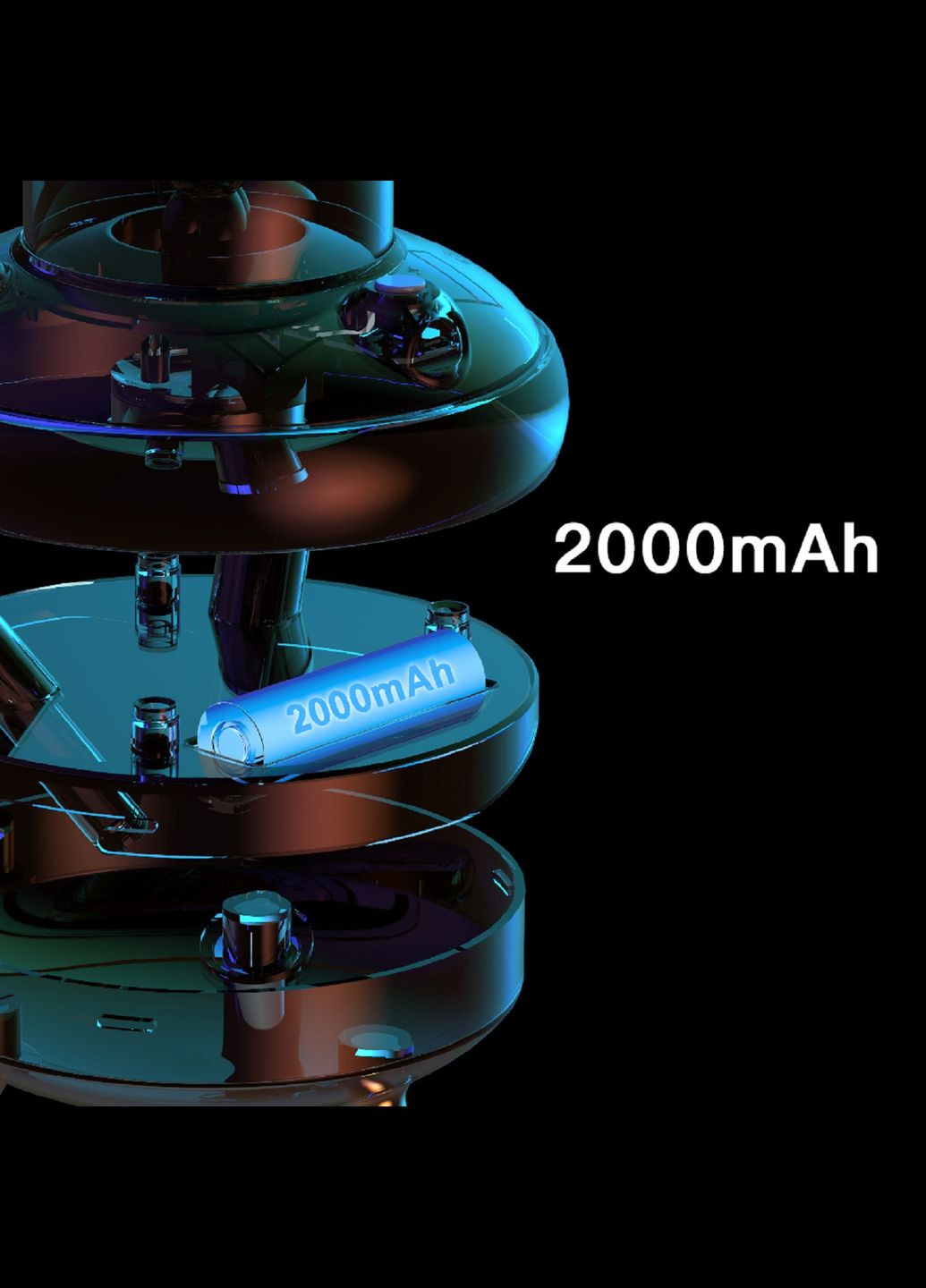 Увлажнитель воздуха UFO 400 мл с батареей ВВ (315696368)