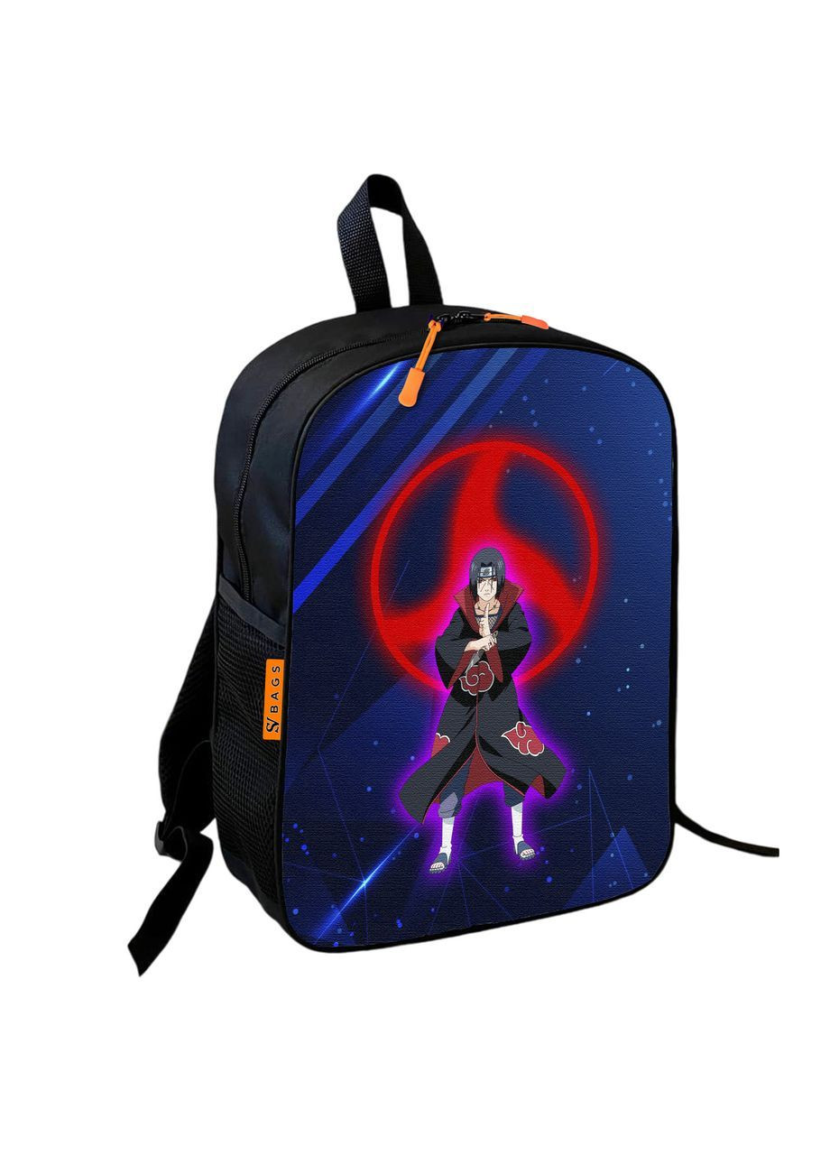 Рюкзак дитячий Наруто Акуцукі Саске Ітачі Учиха Naruto 36х27х13 см Різнокольоровий (00820) No Brand (371687329)