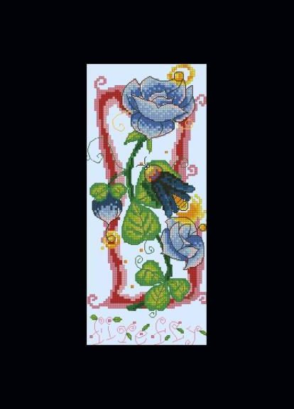 Набір для вишивання хрестиком. Розмір: 9*20 см Муха Лоскуток (315361819)