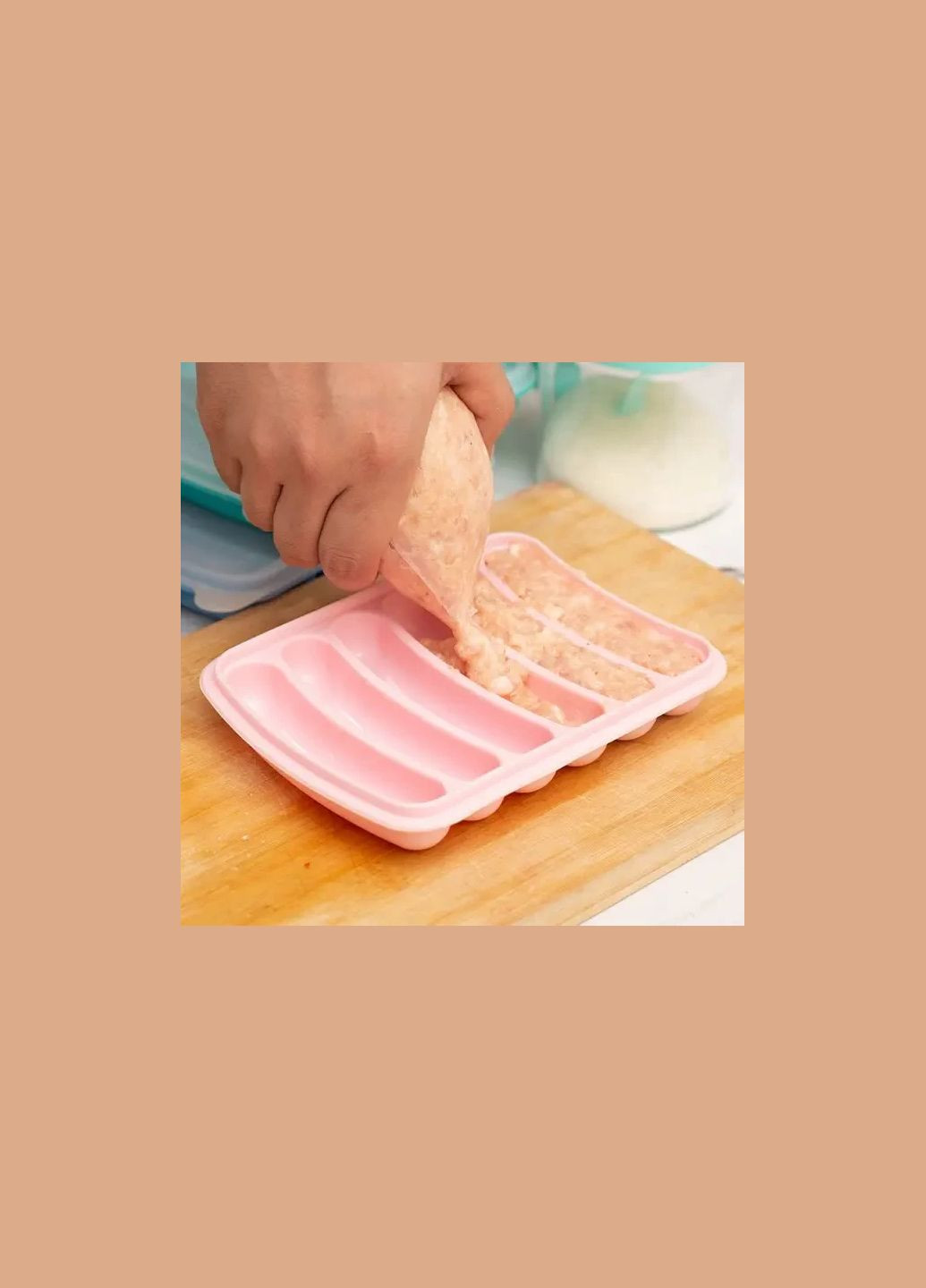 Форма для сосисок/ Форма для запікання силіконова. "Bradex" No Brand (318359303)