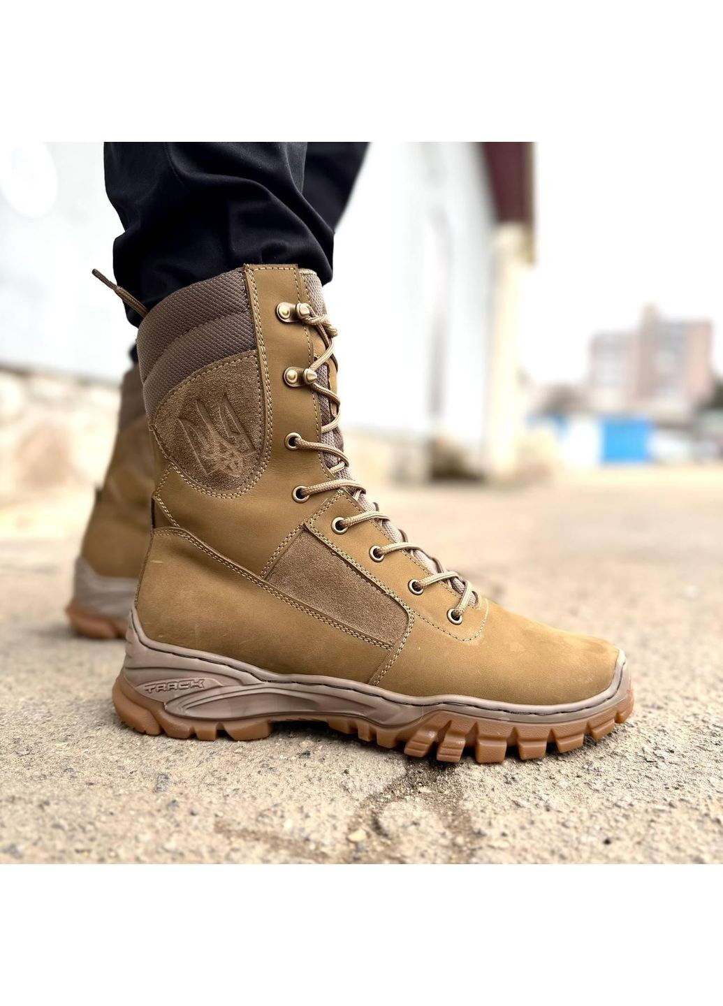 Шкіряні літні Берці Жіночі Черевики Тактичні. 36-49р Койот. Посилена п'ята та носок! DSLF-2148 36 No Brand (349513272)