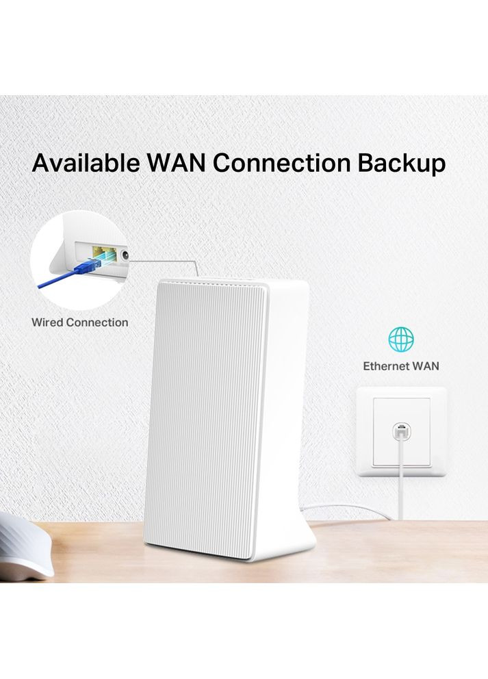 Маршрутизатор MB230-4G AC1200, 4G/LTE, 1xGE LAN, 1xGE WAN Mercusys (360396996)