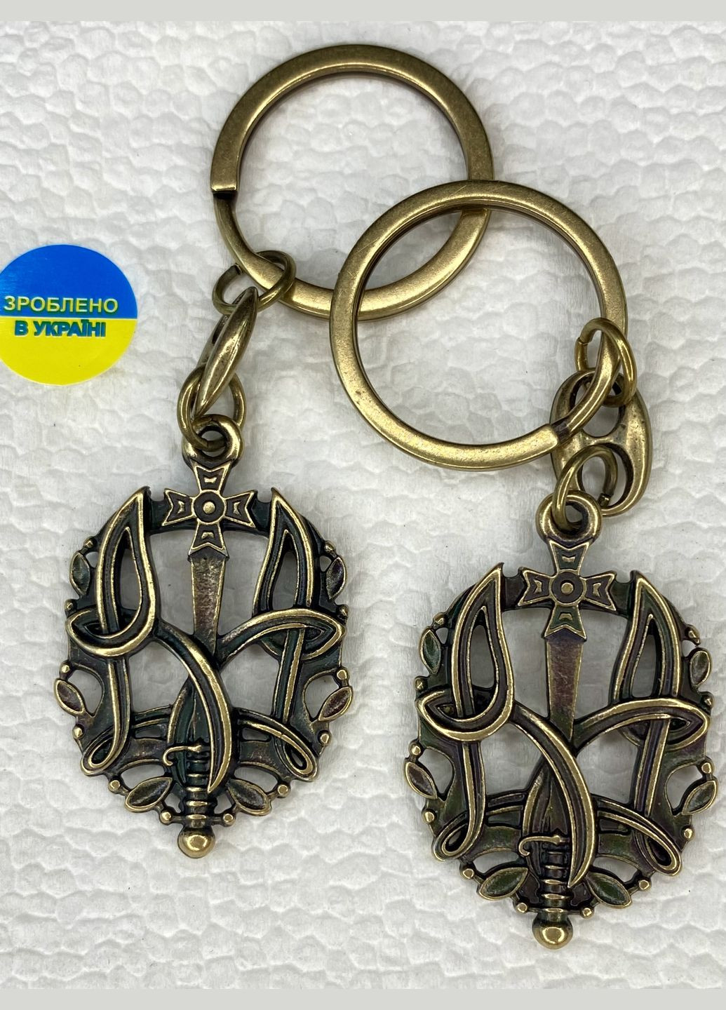 Брелок "Тризуб ЗСУ" No Brand (317544536)