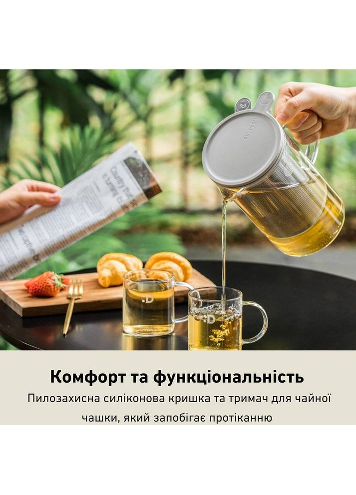 Заварник Tea pot 0.8л (CD2002/A1) BUYDEEM (347175170)