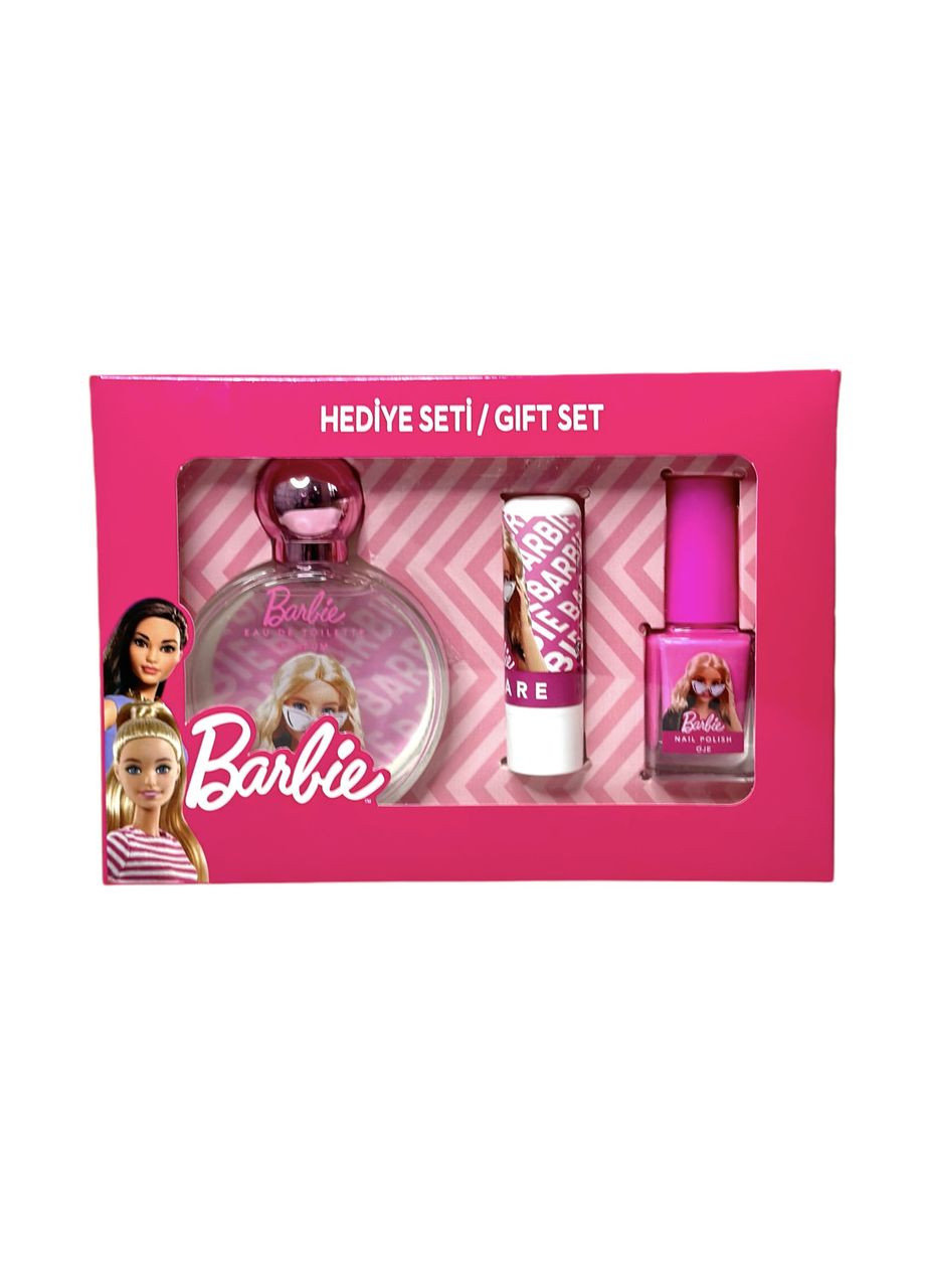 Набор для девочек (духи, лак, бальзам для губ) Barbie (311680679)