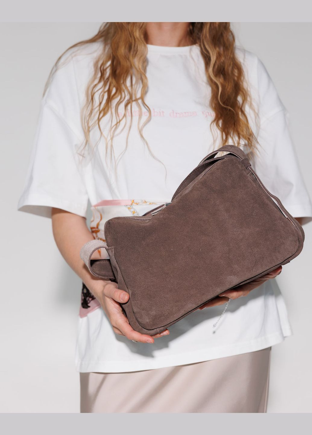 Сумка женская кросс боди нат. кожа (wel-K72851) капучино WeLassie (336154940)