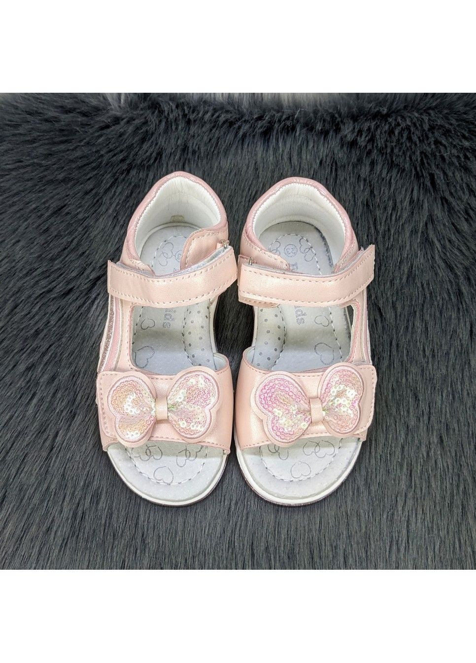 Розовые босоножки детские для девочки BBT