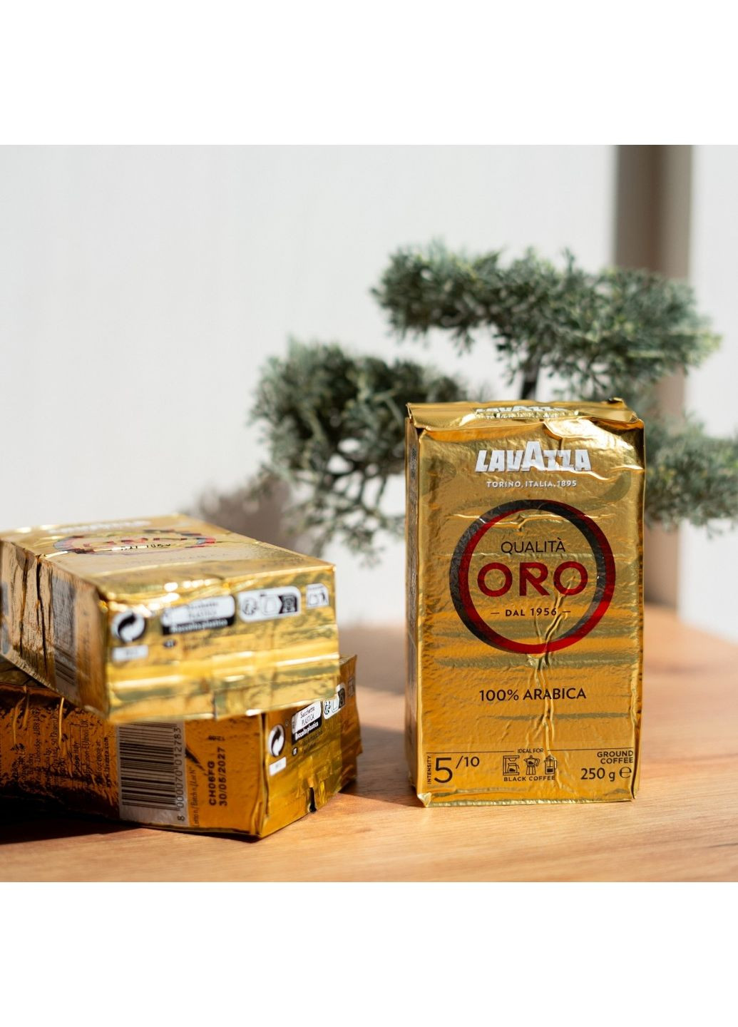 Кофе Qualita Oro молотый, 250 г (официальный импорт) Lavazza (356117657)