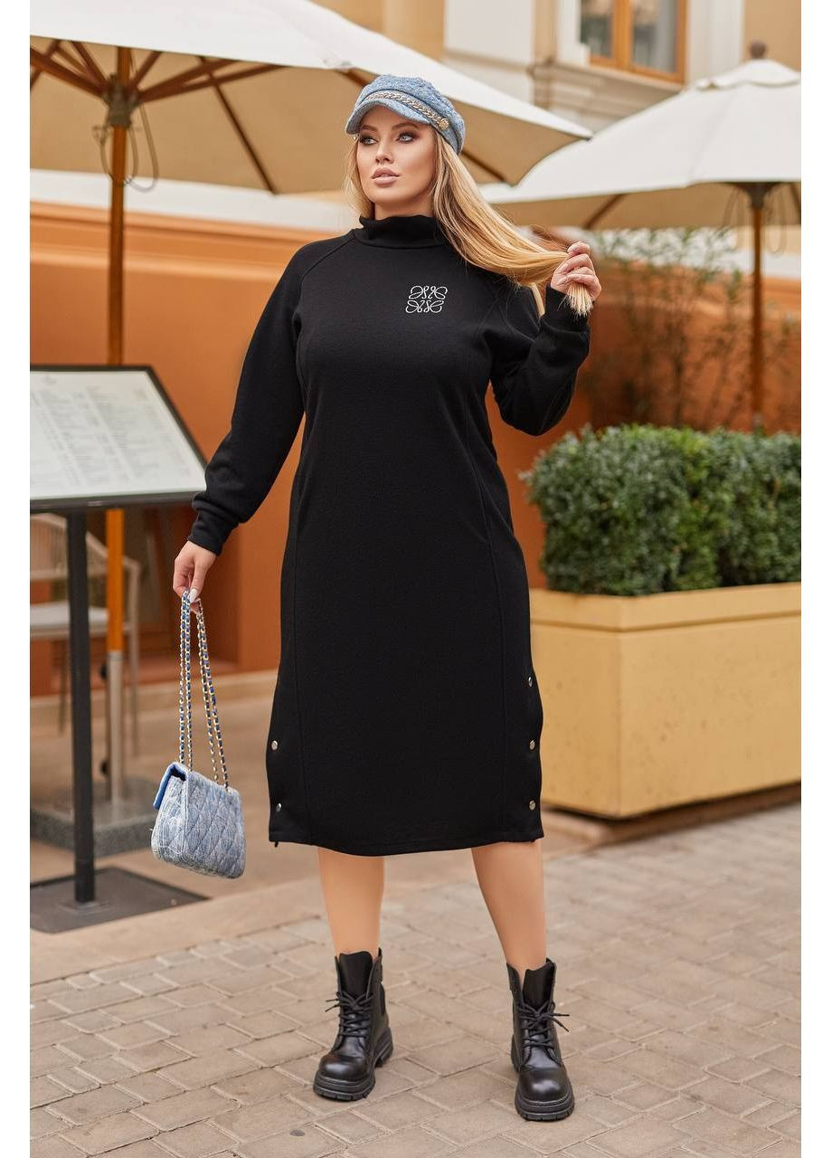 Чорна жіноча сукня ангора No Brand