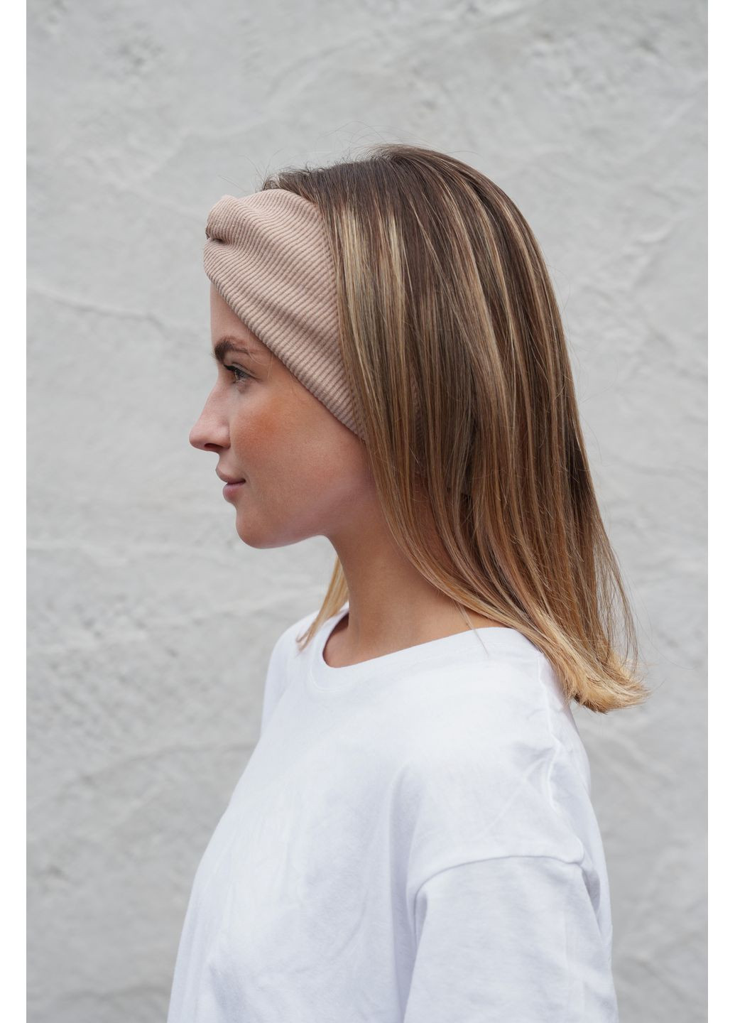 Жіноча Пов´язка На Голову В Рубчик Horizon Without (364670528)