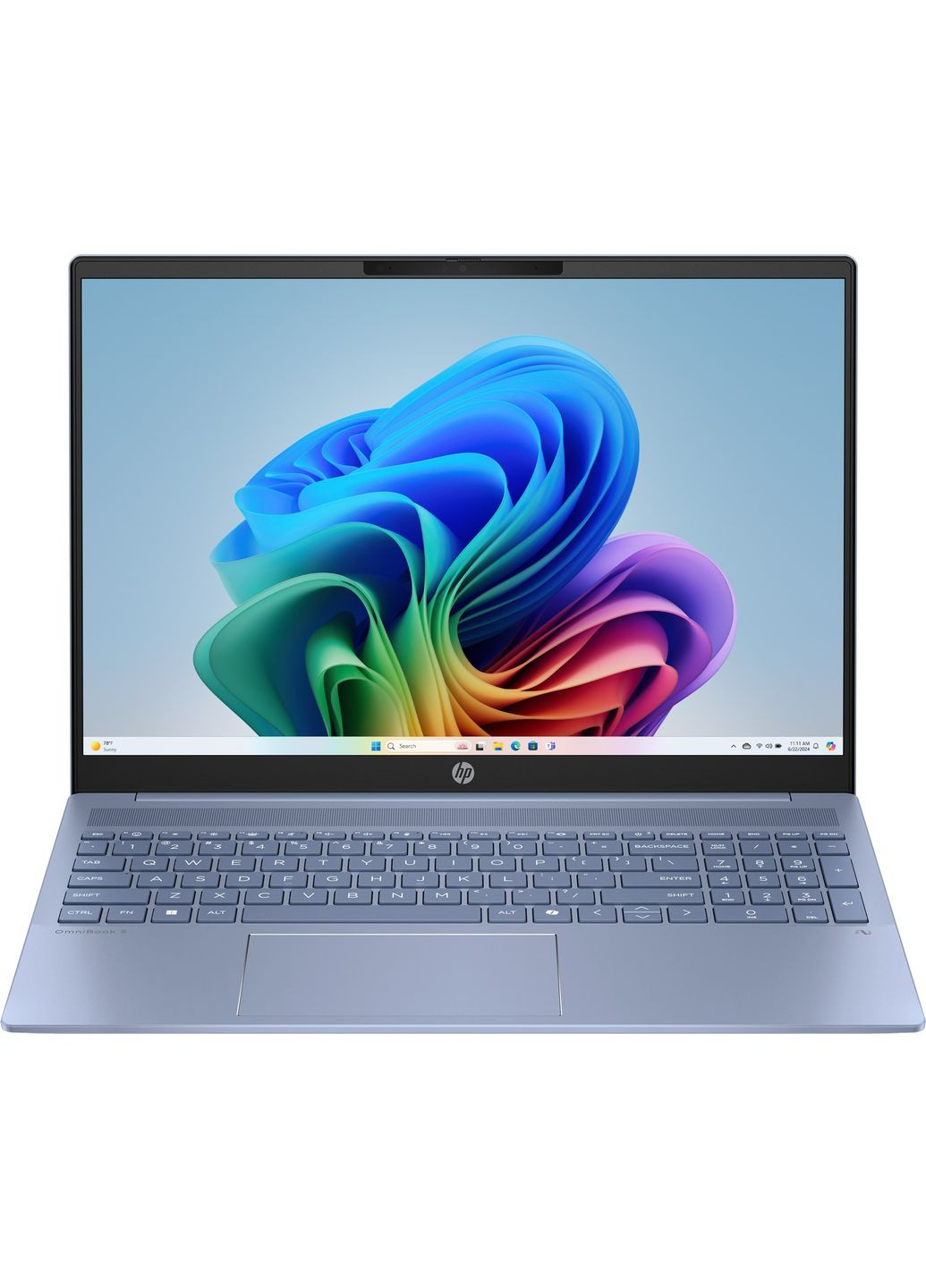 Ноутбук OmniBook 5 16-ag1012ru 16" 2K IPS, 300n/Ryzen AI 7 350 (5.0)/32Gb/SSD1Tb/Radeon/Подсв/W11H6 (C9RS7EA) HP (370616789)