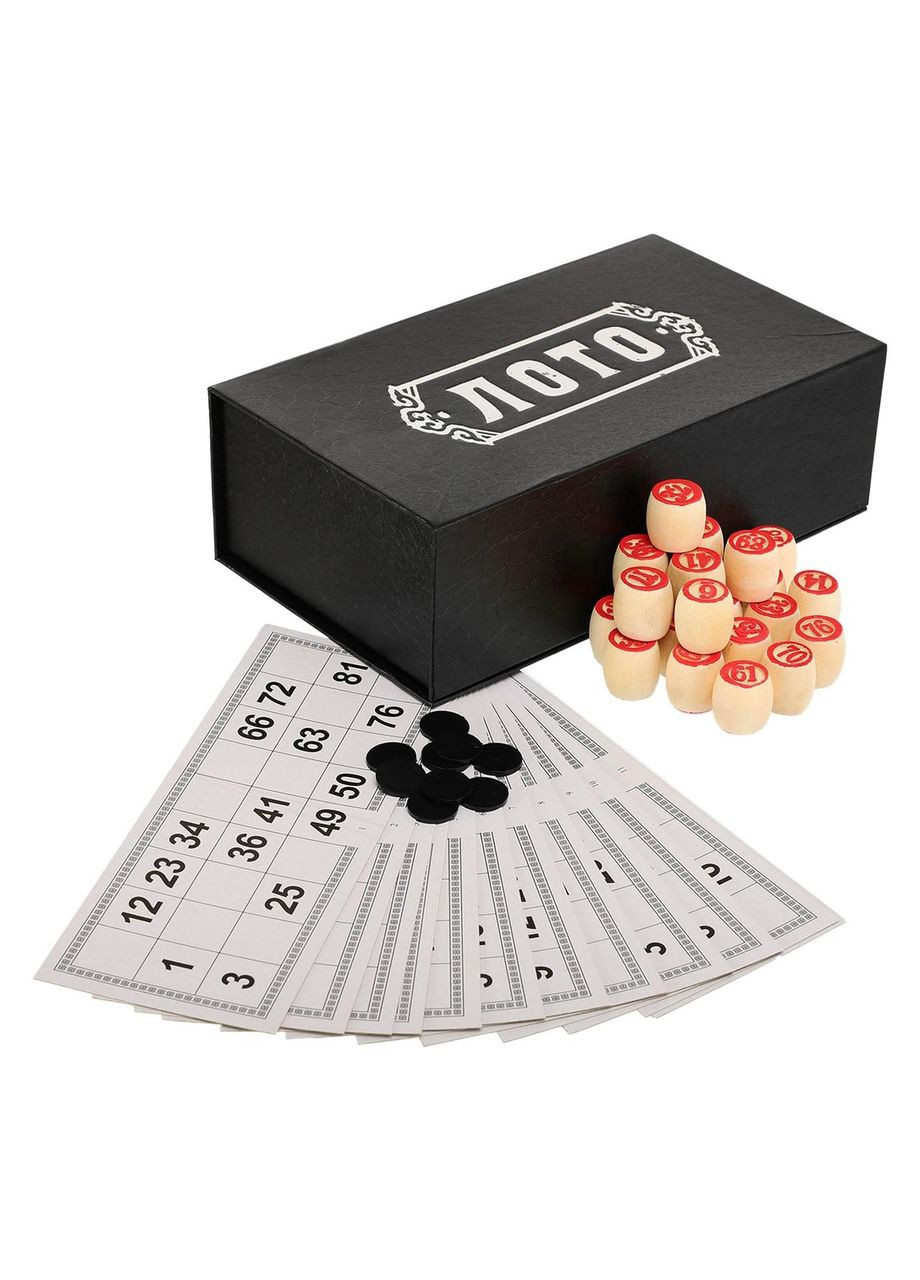 Настільна гра лото в кольоровій картонній коробці IG-8821 SP-Sport (354225974)