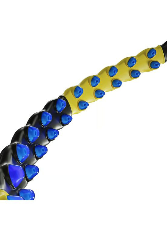 Хулахуп HS-080HH з масажером 110см чорно-жовтий Hop-Sport (361952076)