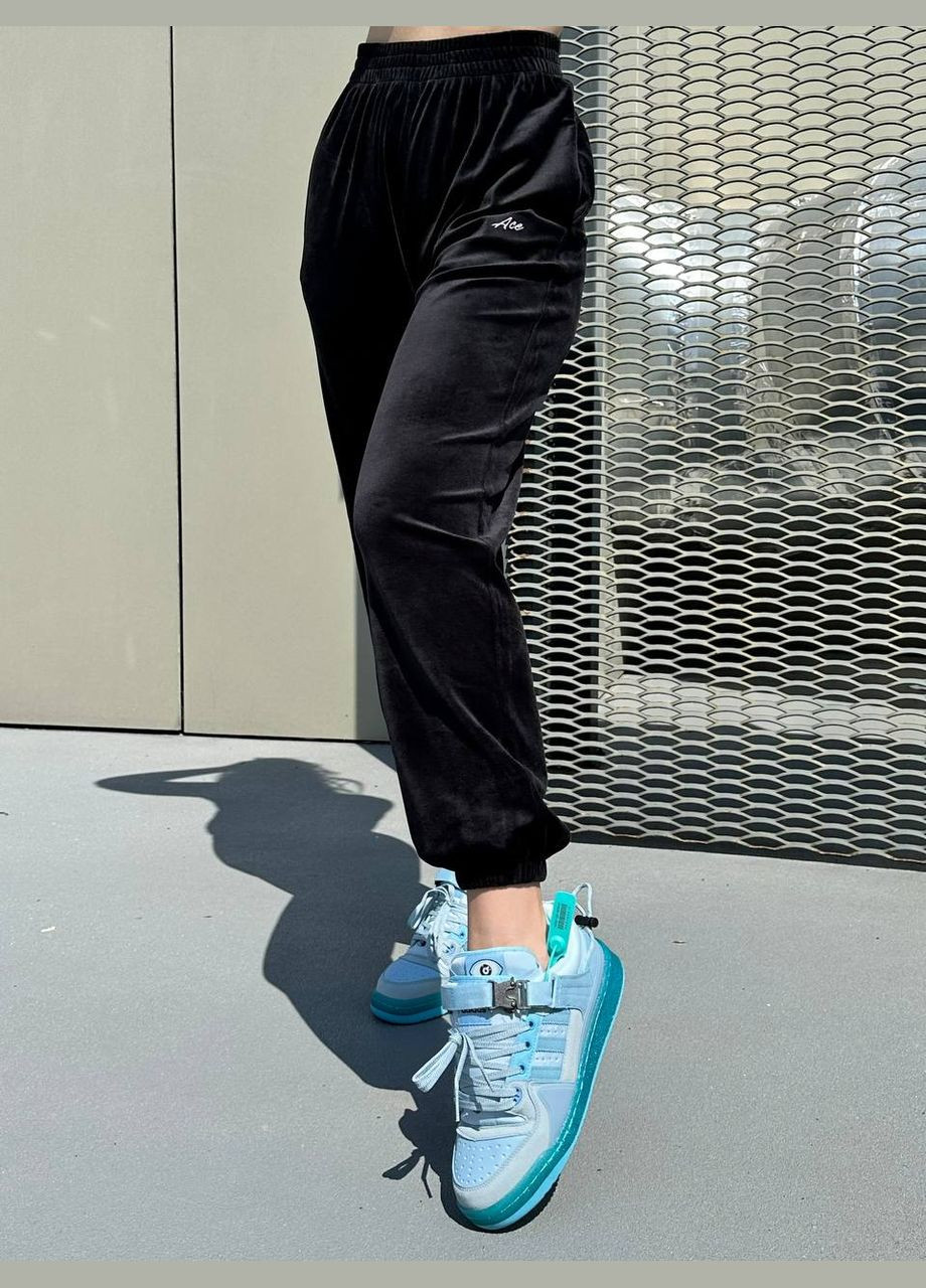 Блакитні всесезонні кросівки Vakko Adidas Forum x Bad Bunny Blue Tint