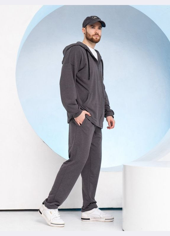 Спортивний костюм GN-531 темно-сірий ISSA PLUS (266783109)