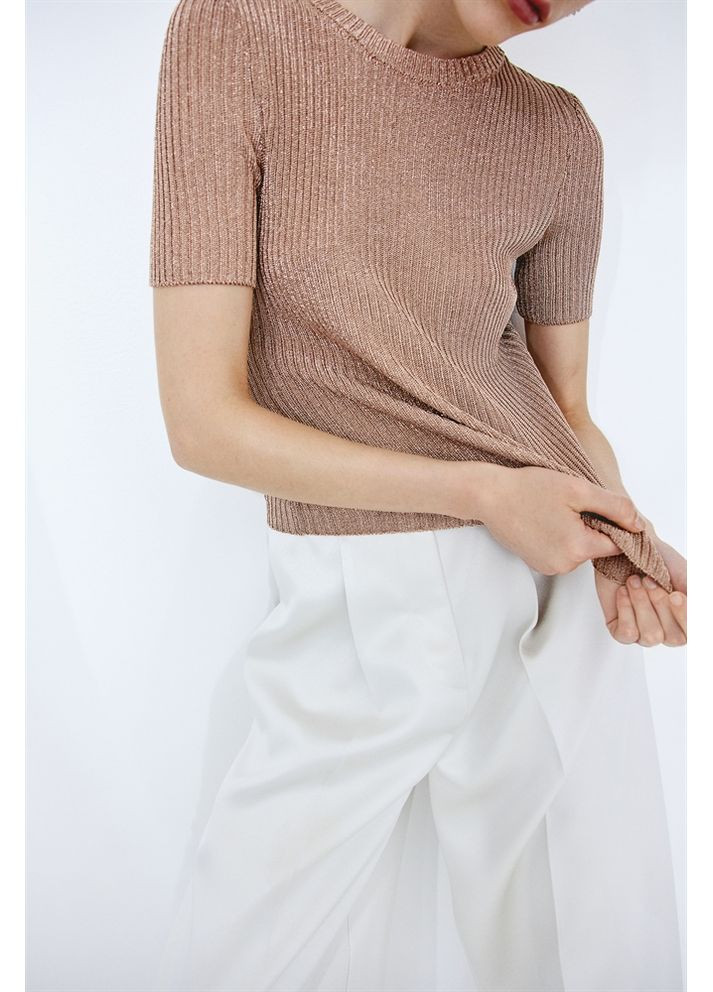 Топ з металізованої в'язки H&M (356671155)