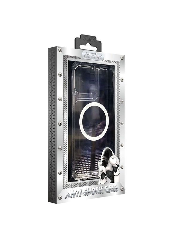 Чохол TPU Gorilla з MagSafe для Apple iPhone 15 Pro (6.1") Прозорий Epik (372972199)