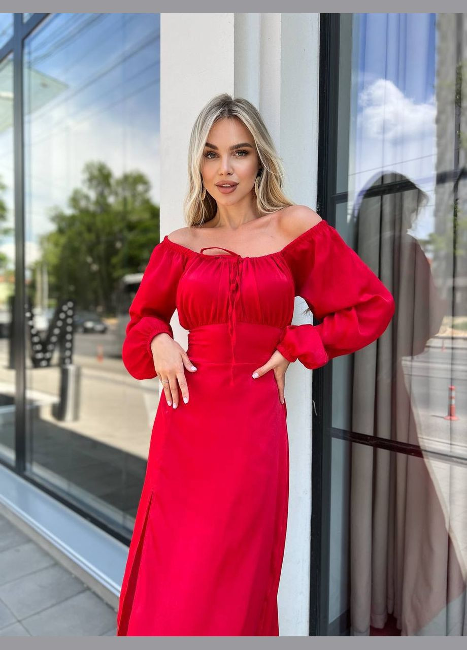 Червона святковий сукня No Brand