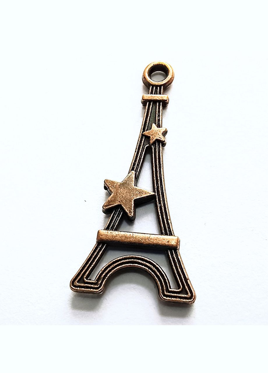 Підвіски металеві Кулон Ейфелева вежа зірки Париж Мідний 29 мм x 13 мм Finding (333707846)