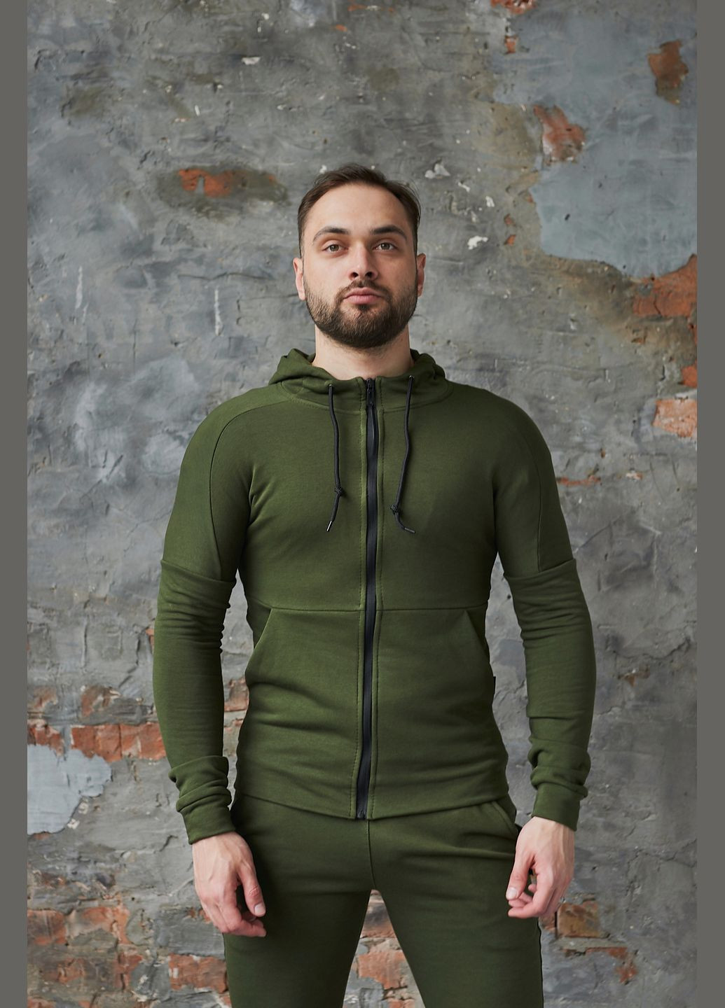 Кофта мужская «Cosmo» хаки Intruder (359381148)