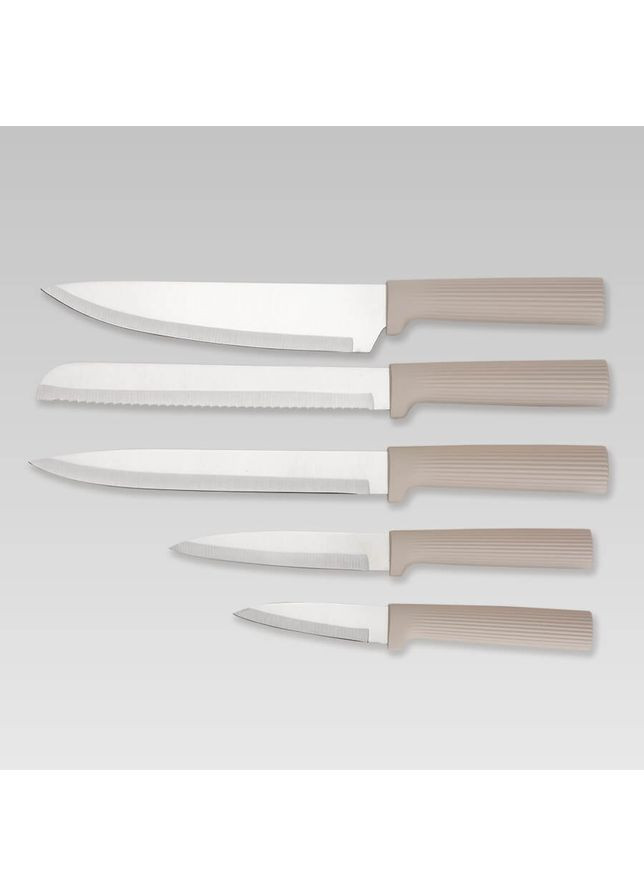 Набор ножей MR-1412-Beige 10 предметов бежевый Maestro бежевые,